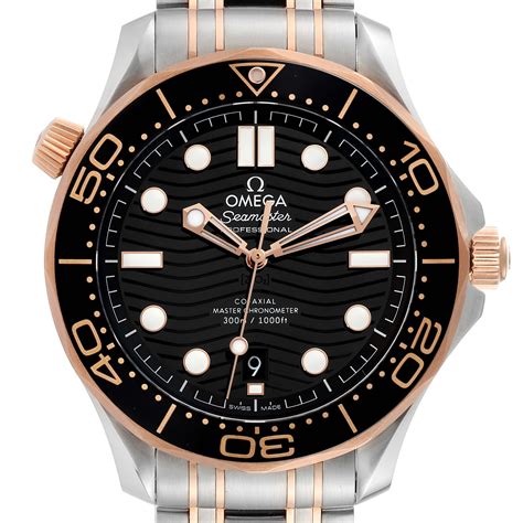 omega seamaster rose gold